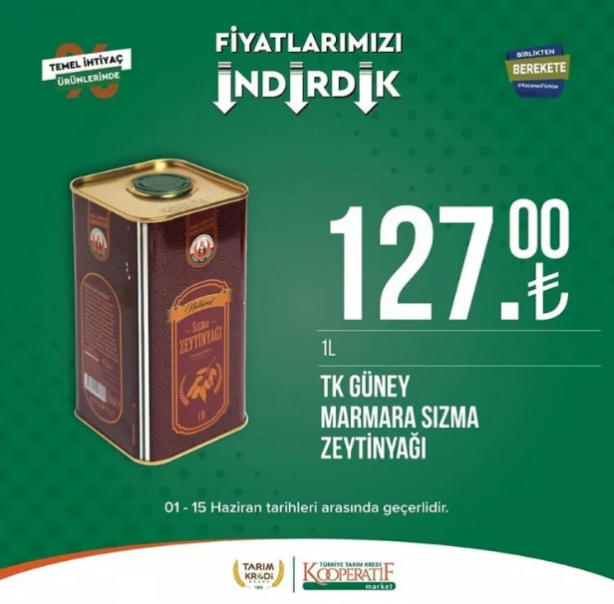 Foto - Tarım Kredi Kooperatif Market yeni indirimli ürünler listesini yayınladı! Kasa önlerinde kuyruk olacak