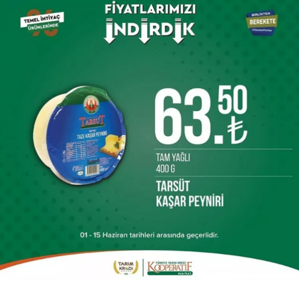 Foto - Tarım Kredi Kooperatif Market yeni indirimli ürünler listesini yayınladı! Kasa önlerinde kuyruk olacak