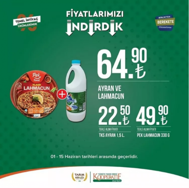 Foto - Tarım Kredi Kooperatif Market yeni indirimli ürünler listesini yayınladı! Kasa önlerinde kuyruk olacak
