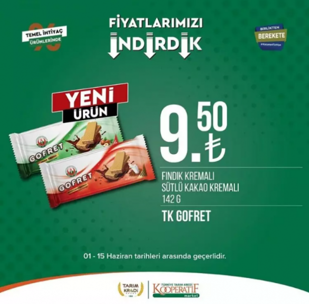 Foto - Tarım Kredi Kooperatif Market yeni indirimli ürünler listesini yayınladı! Kasa önlerinde kuyruk olacak