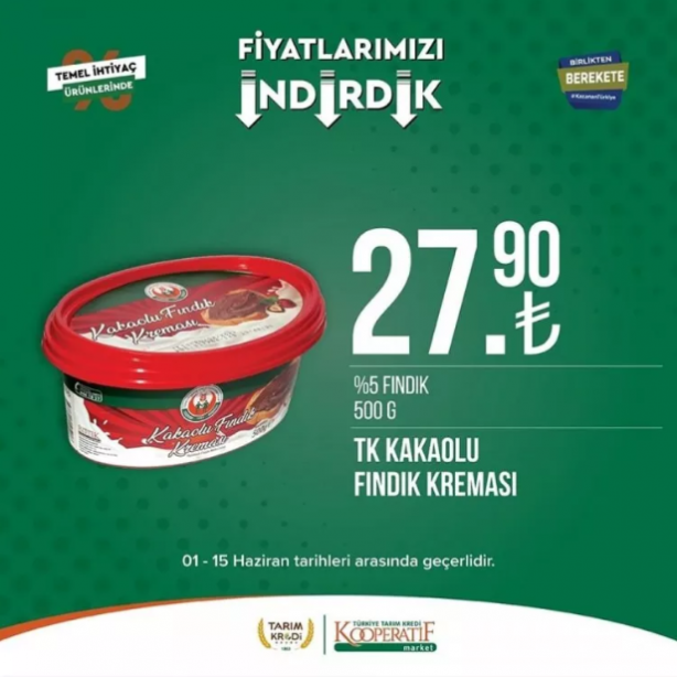 Foto - Tarım Kredi Kooperatif Market yeni indirimli ürünler listesini yayınladı! Kasa önlerinde kuyruk olacak