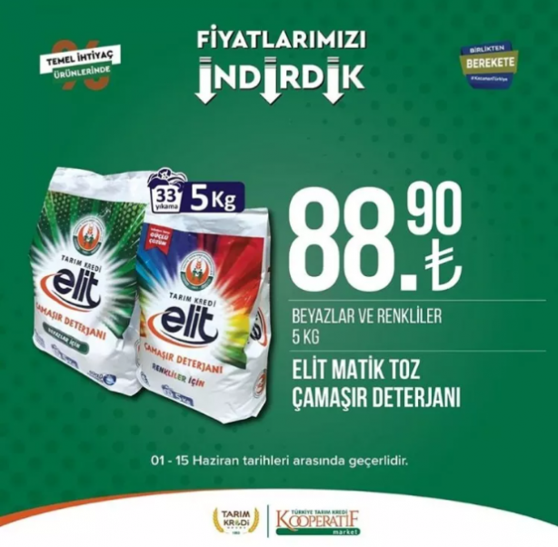 Foto - Tarım Kredi Kooperatif Market yeni indirimli ürünler listesini yayınladı! Kasa önlerinde kuyruk olacak