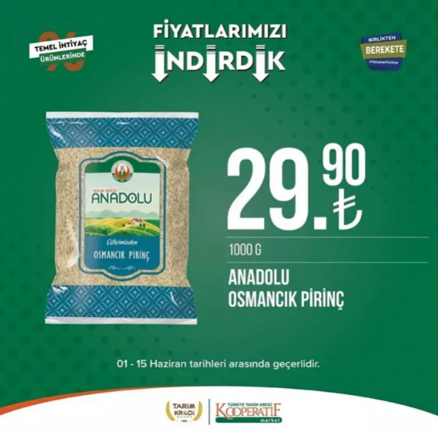 Foto - Tarım Kredi Kooperatif Market yeni indirimli ürünler listesini yayınladı! Kasa önlerinde kuyruk olacak