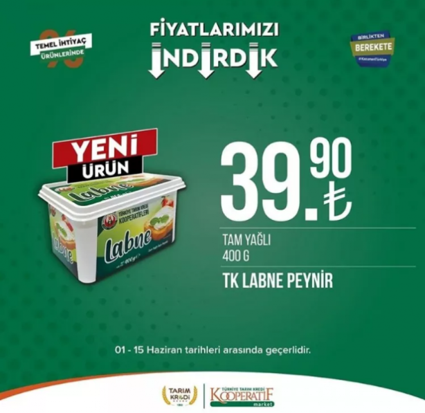 Foto - Tarım Kredi Kooperatif Market yeni indirimli ürünler listesini yayınladı! Kasa önlerinde kuyruk olacak