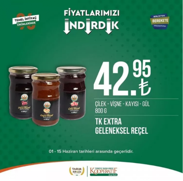 Foto - Tarım Kredi Kooperatif Market yeni indirimli ürünler listesini yayınladı! Kasa önlerinde kuyruk olacak