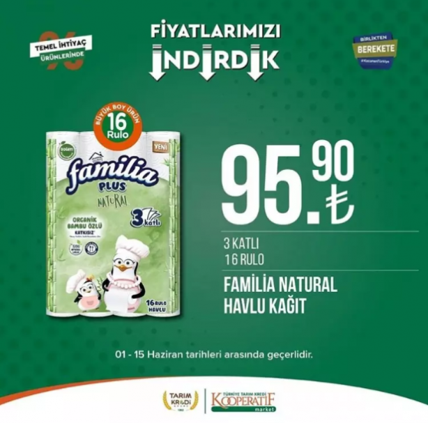 Foto - Tarım Kredi Kooperatif Market yeni indirimli ürünler listesini yayınladı! Kasa önlerinde kuyruk olacak