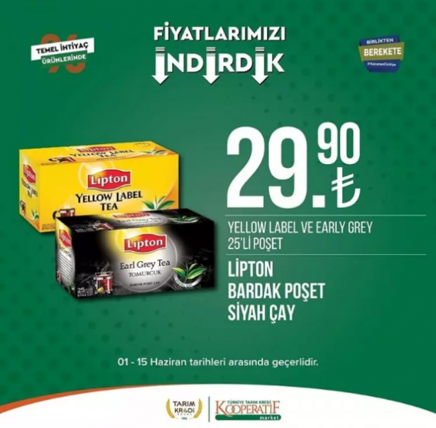 Foto - Tarım Kredi Kooperatif Market yeni indirimli ürünler listesini yayınladı! Kasa önlerinde kuyruk olacak