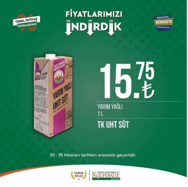 Foto - Tarım Kredi Kooperatif Market yeni indirimli ürünler listesini yayınladı! Kasa önlerinde kuyruk olacak