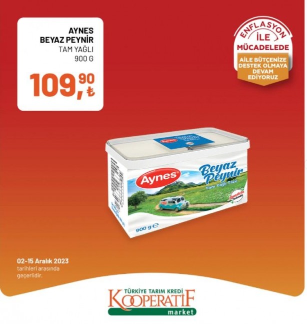 Foto - Tarım Kredi Kooperatif marketlerde indirim! Süt ve yoğurtlar için resmen sıraya girildi