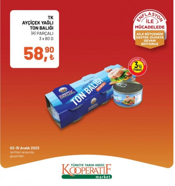 Foto - Tarım Kredi Kooperatif marketlerde indirim! Süt ve yoğurtlar için resmen sıraya girildi