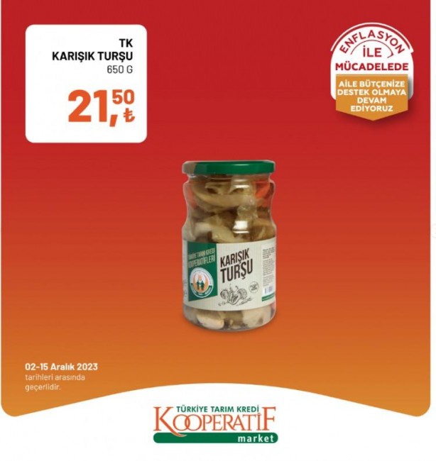 Foto - Tarım Kredi Kooperatif marketlerde indirim! Süt ve yoğurtlar için resmen sıraya girildi