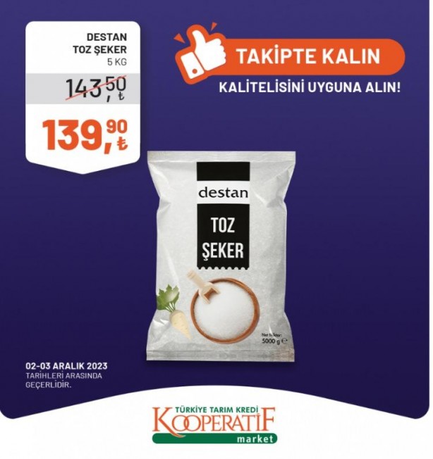Foto - Tarım Kredi Kooperatif marketlerde indirim! Süt ve yoğurtlar için resmen sıraya girildi
