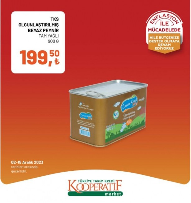 Foto - Tarım Kredi Kooperatif marketlerde indirim! Süt ve yoğurtlar için resmen sıraya girildi