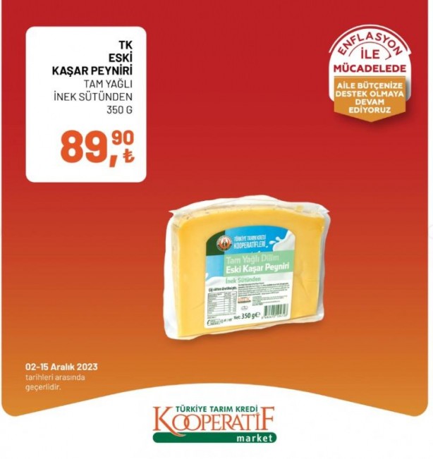 Foto - Tarım Kredi Kooperatif marketlerde indirim! Süt ve yoğurtlar için resmen sıraya girildi