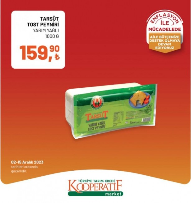 Foto - Tarım Kredi Kooperatif marketlerde indirim! Süt ve yoğurtlar için resmen sıraya girildi