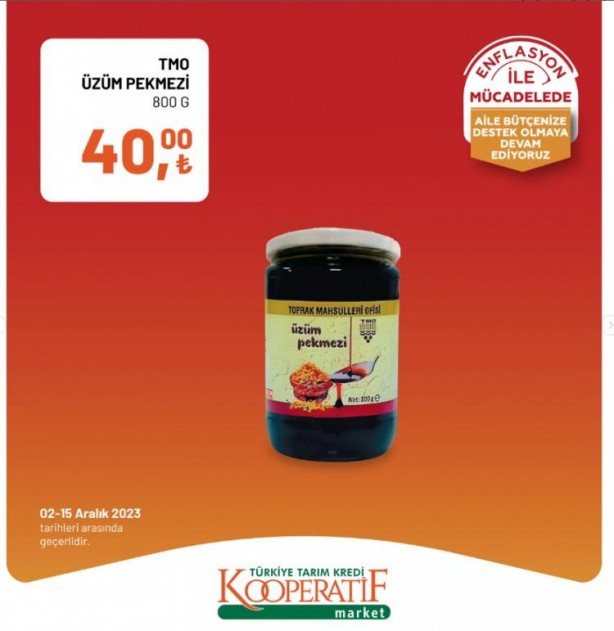 Foto - Tarım Kredi Kooperatif marketlerde indirim! Süt ve yoğurtlar için resmen sıraya girildi