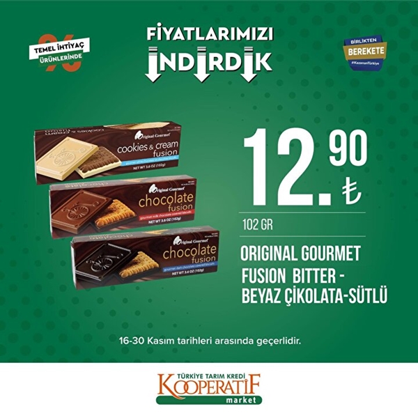 Foto - Tarım Kredi Kooperatif Marketlerde indirim uygulanacak ürünler belli oldu