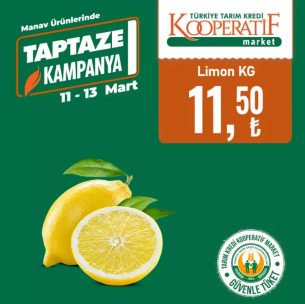Foto - Tarım Kredi Kooperatif Marketleri'nde kampanya! Yetişin bitmek üzere