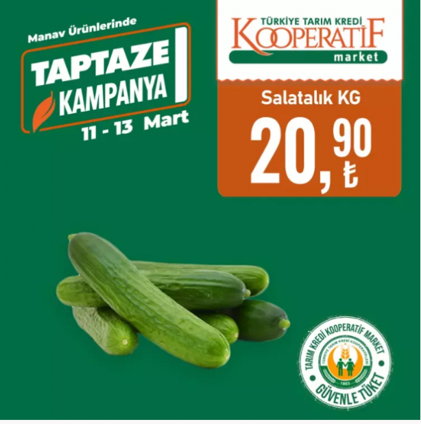 Foto - Tarım Kredi Kooperatif Marketleri'nde kampanya! Yetişin bitmek üzere