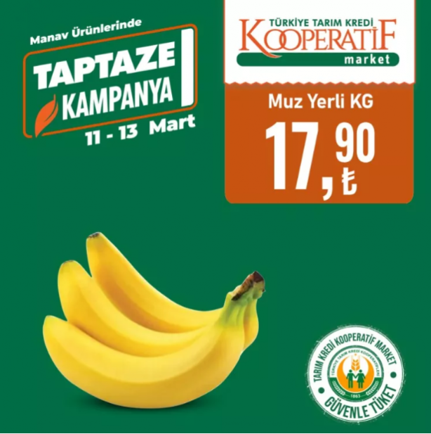 Foto - Tarım Kredi Kooperatif Marketleri'nde kampanya! Yetişin bitmek üzere