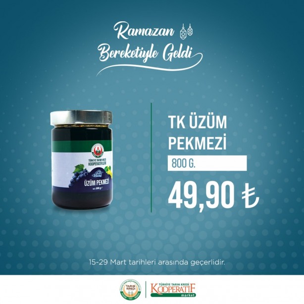 Foto - Tarım Kredi Marketleri'nde Ramazan kampanyası başladı! Tuvalet kağıdı, ayçiçek yağı ve çayın fiyatı...