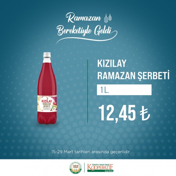 Foto - Tarım Kredi Marketleri'nde Ramazan kampanyası başladı! Tuvalet kağıdı, ayçiçek yağı ve çayın fiyatı...