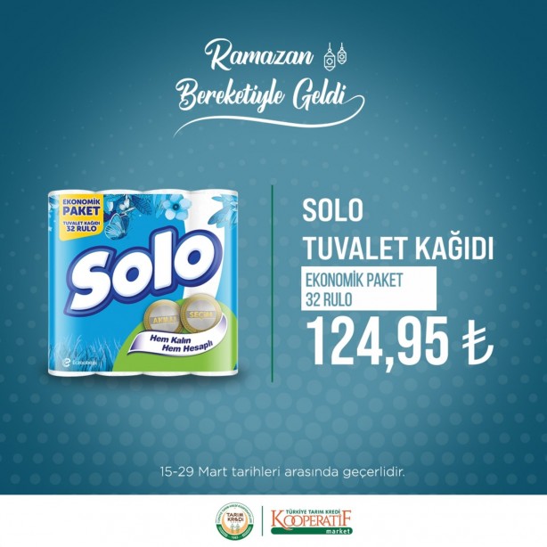 Foto - Tarım Kredi Marketleri'nde Ramazan kampanyası başladı! Tuvalet kağıdı, ayçiçek yağı ve çayın fiyatı...