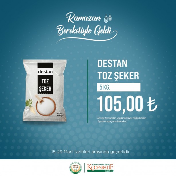 Foto - Tarım Kredi Marketleri'nde Ramazan kampanyası başladı! Tuvalet kağıdı, ayçiçek yağı ve çayın fiyatı...