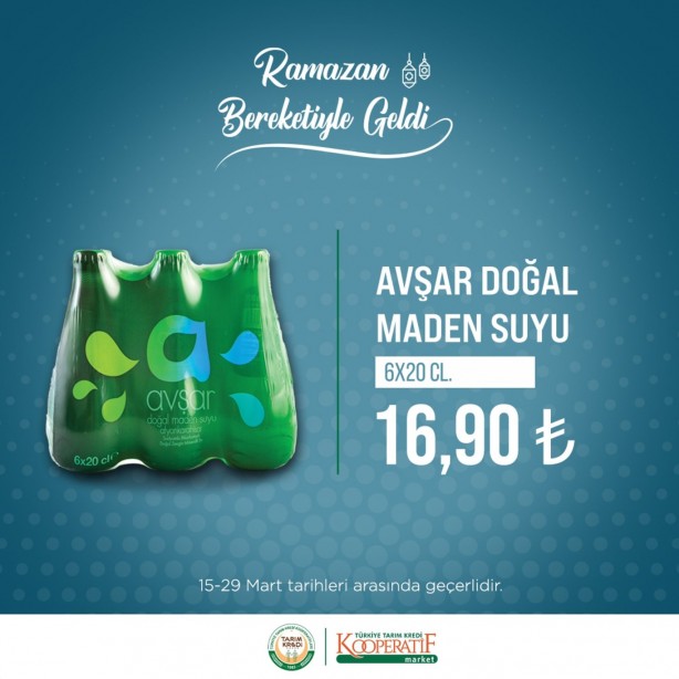 Foto - Tarım Kredi Marketleri'nde Ramazan kampanyası başladı! Tuvalet kağıdı, ayçiçek yağı ve çayın fiyatı...