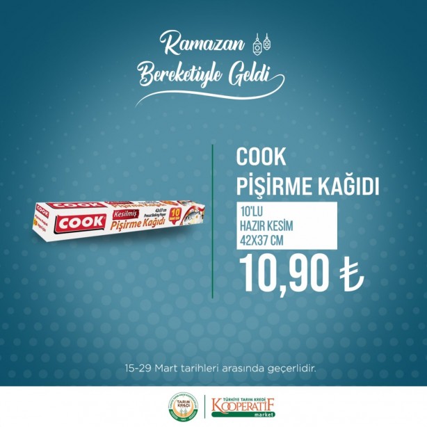 Foto - Tarım Kredi Marketleri'nde Ramazan kampanyası başladı! Tuvalet kağıdı, ayçiçek yağı ve çayın fiyatı...