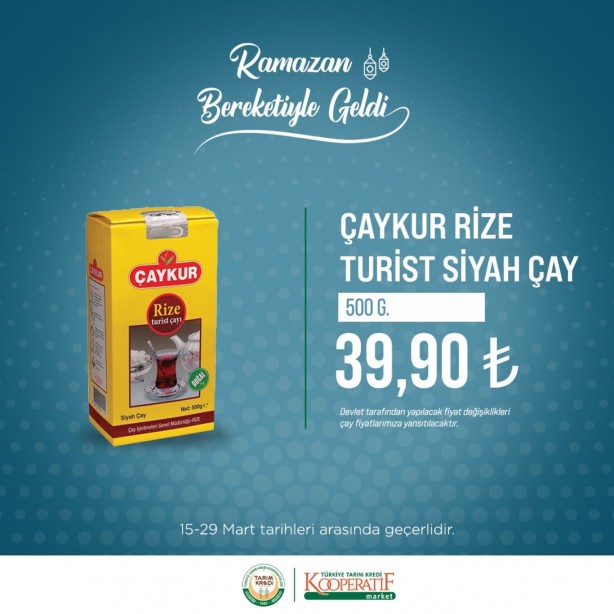Foto - Tarım Kredi Marketleri'nde Ramazan kampanyası başladı! Tuvalet kağıdı, ayçiçek yağı ve çayın fiyatı...