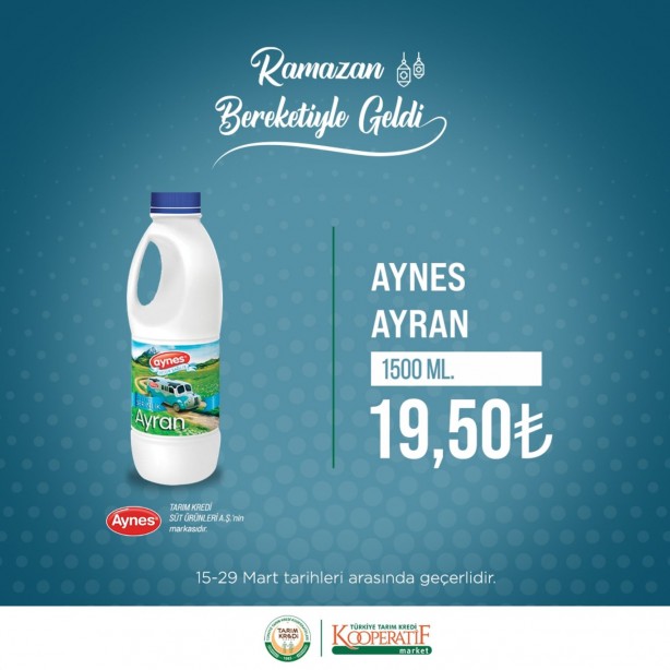 Foto - Tarım Kredi Marketleri'nde Ramazan kampanyası başladı! Tuvalet kağıdı, ayçiçek yağı ve çayın fiyatı...