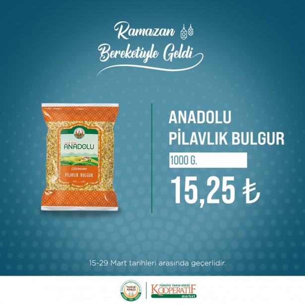 Foto - Tarım Kredi Marketleri'nde Ramazan kampanyası başladı! Tuvalet kağıdı, ayçiçek yağı ve çayın fiyatı...