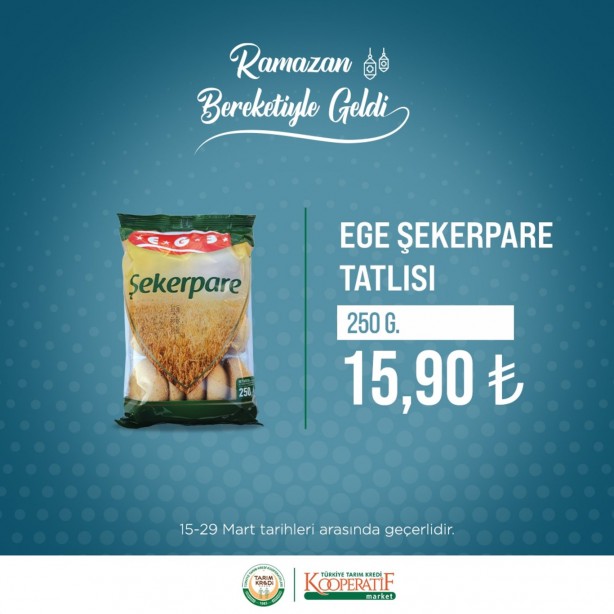 Foto - Tarım Kredi Marketleri'nde Ramazan kampanyası başladı! Tuvalet kağıdı, ayçiçek yağı ve çayın fiyatı...