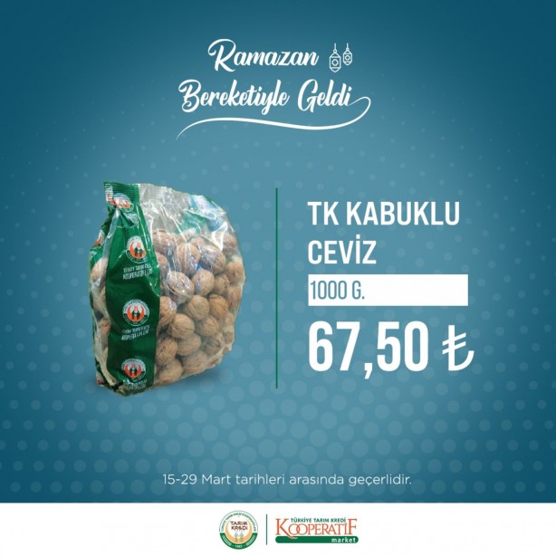 Foto - Tarım Kredi Marketleri'nde Ramazan kampanyası başladı! Tuvalet kağıdı, ayçiçek yağı ve çayın fiyatı...