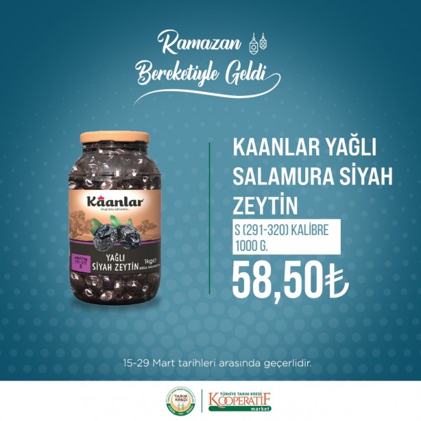 Foto - Tarım Kredi Marketleri'nde Ramazan kampanyası başladı! Tuvalet kağıdı, ayçiçek yağı ve çayın fiyatı...