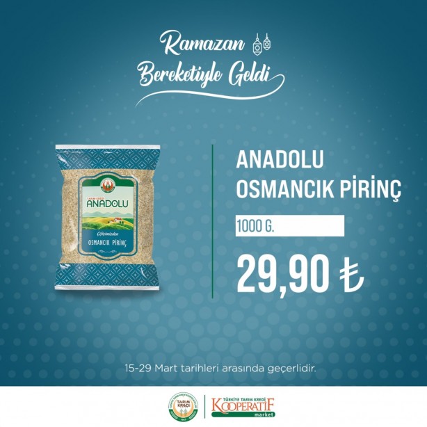 Foto - Tarım Kredi Marketleri'nde Ramazan kampanyası başladı! Tuvalet kağıdı, ayçiçek yağı ve çayın fiyatı...