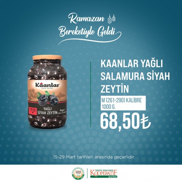 Foto - Tarım Kredi Marketleri'nde Ramazan kampanyası başladı! Tuvalet kağıdı, ayçiçek yağı ve çayın fiyatı...