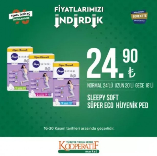 Foto - Tarım Kredi Kooperatif Market’te yeni indirimler belli oldu
