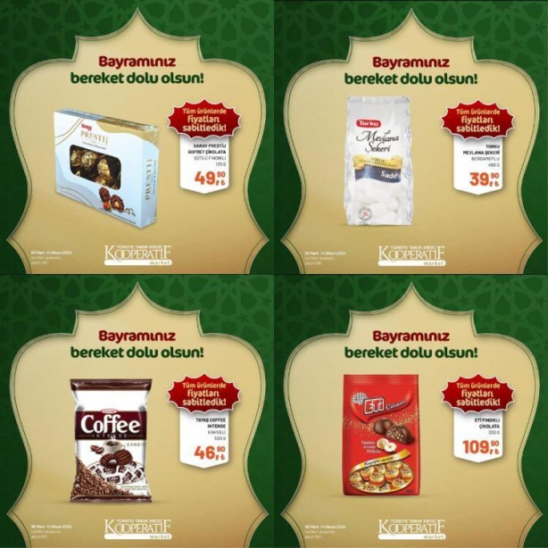 Foto - Tarım Kredi Kooperatif Market'ten büyük bayram indirimi