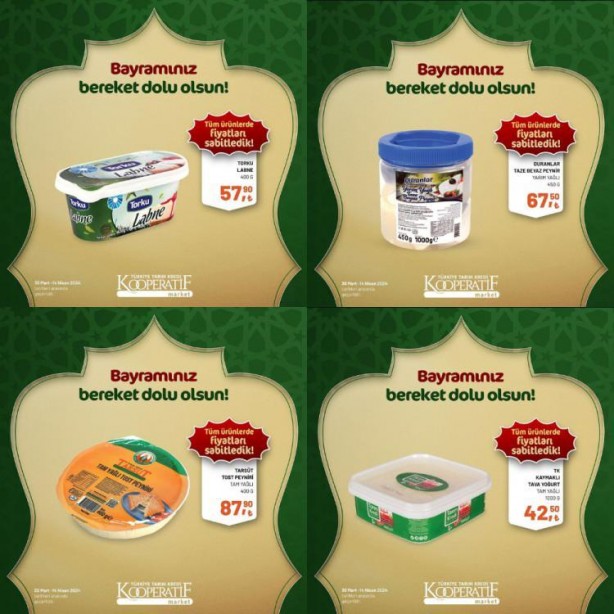 Foto - Tarım Kredi Kooperatif Market'ten büyük bayram indirimi