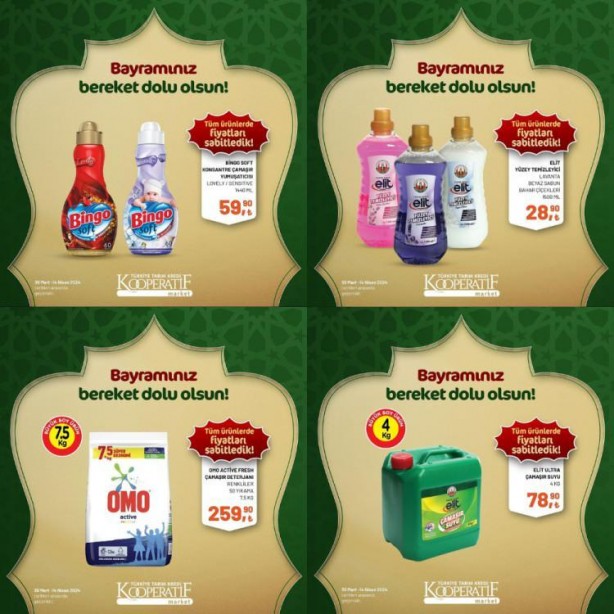 Foto - Tarım Kredi Kooperatif Market'ten büyük bayram indirimi