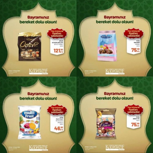 Foto - Tarım Kredi Kooperatif Market'ten büyük bayram indirimi