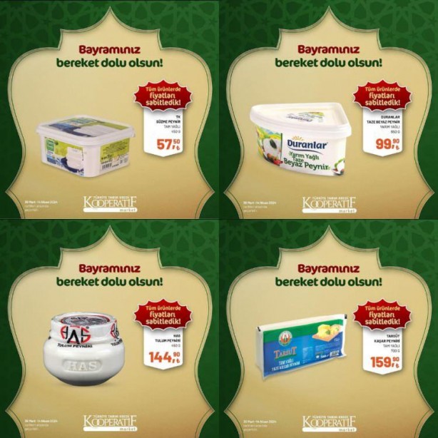 Foto - Tarım Kredi Kooperatif Market'ten büyük bayram indirimi