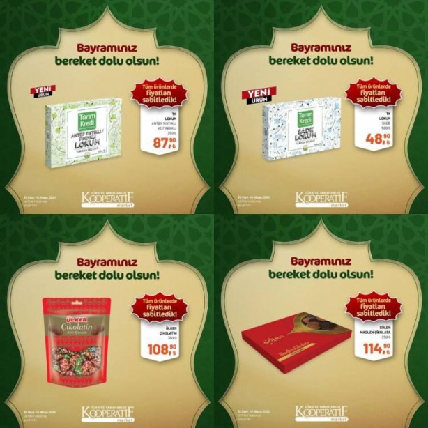Foto - Tarım Kredi Kooperatif Market'ten büyük bayram indirimi