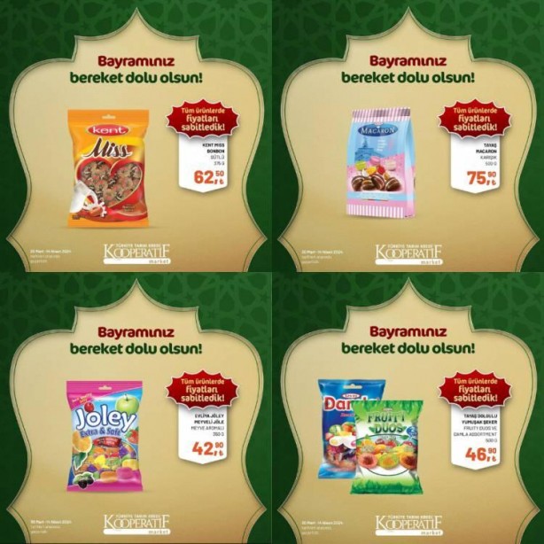 Foto - Tarım Kredi Kooperatif Market'ten büyük bayram indirimi