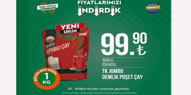Foto - Tarım kredi kooperatifi marketlerinde dev indirim başladı! 5-14 Mart ayı indirimli katalog yayımlandı! Sıvı yağ, çay, şeker...