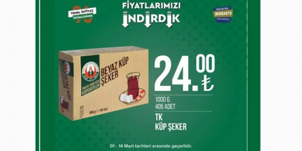 Foto - Tarım kredi kooperatifi marketlerinde dev indirim başladı! 5-14 Mart ayı indirimli katalog yayımlandı! Sıvı yağ, çay, şeker...