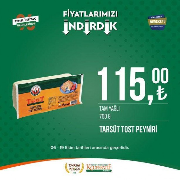 Foto - Tarım Kredi Kooperatifi'nden bomba katalog! İndirimler 19 Ekim'e kadar...