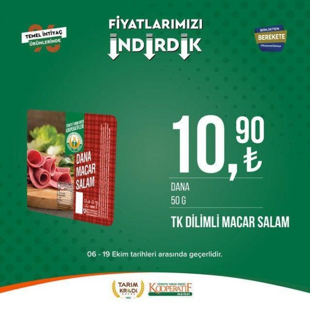 Foto - Tarım Kredi Kooperatifi'nden bomba katalog! İndirimler 19 Ekim'e kadar...